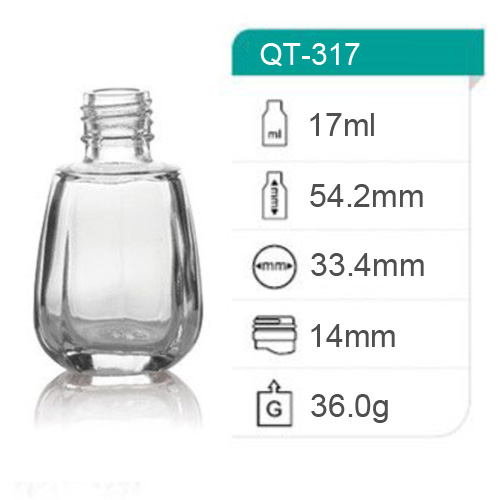NAIL POLISH GLASS BOTTLE