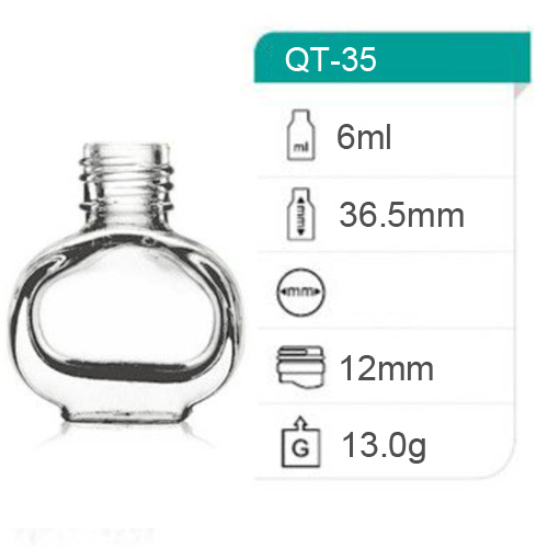 NAIL POLISH GLASS BOTTLE