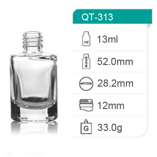 NAIL POLISH GLASS BOTTLE