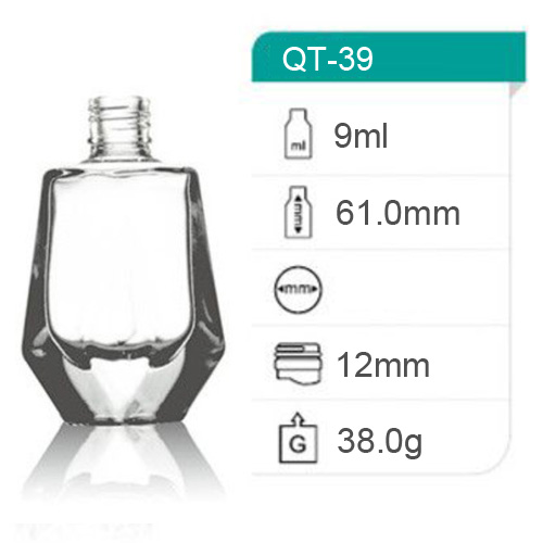 NAIL POLISH GLASS BOTTLE